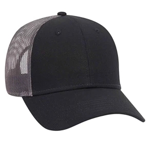 Otto 6 Panel Low Pro Mesh Back Trucker Hat