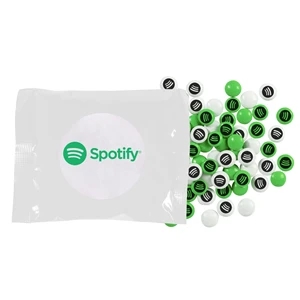 2oz. Chocolate Buttons- Imprinted Handfuls