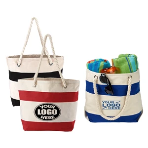 Cotton Canvas Boat Tote
