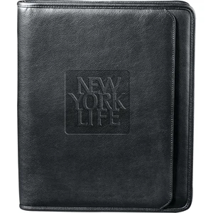 Manhattan Zippered Padfolio with FSC® Mix Paper