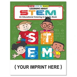 Learning About STEM Coloring Book