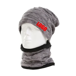 Custom Cold-Weather set contains a scarf  a beanie