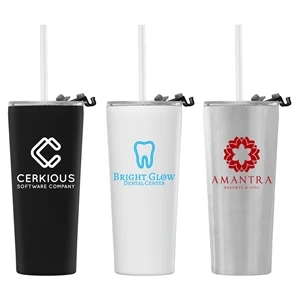 Excalibur -22 oz. Double-Wall Stainless Tumbler - Silkscreen