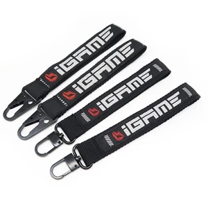 Motorcycle Lanyard Wristlet Keychain