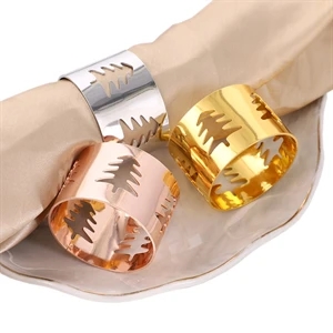 Hollow Tree Napkin Rings