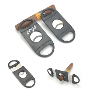 Double Cigar Cutter Made of Stainless Steel