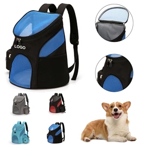 Breathable Comfortable Polyester Pet Backpack With Mesh