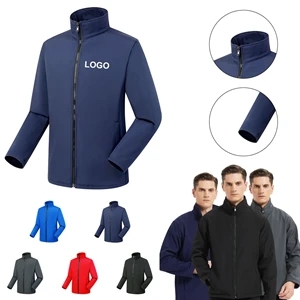 Windproof And Warm Polyester Padded Jacket