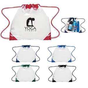 Clear Drawstring/Cinch Backpack