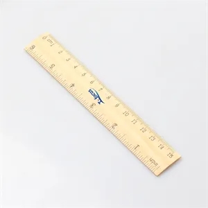 Back to School Supplies Wood Ruler