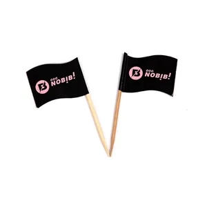 Custom Printed Toothpick Flag