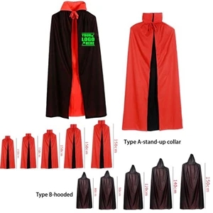 Halloween Christmas Costumes Hooded Cloak