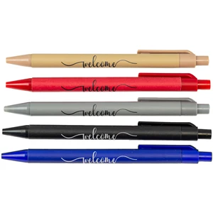 100% Recycled Paper Barrel Ballpoint Pen