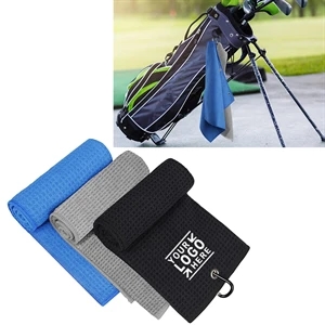 15.7x23.6 inch Microfiber Golf Towel