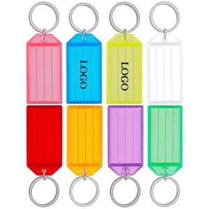 Colorful Tough Plastic Key Tags