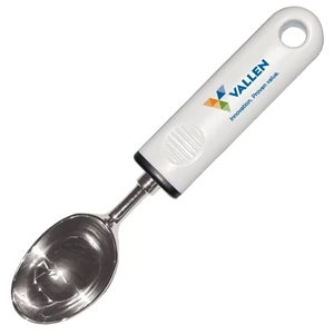 Ice Cream Scoop with White Handle