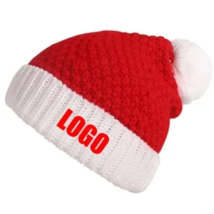 Custom Christmas Hats Winter Knitted Caps Unisex