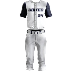 Youth Sublimated Elite V-Neck Baseball Uniform