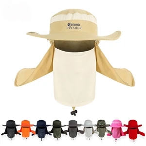 Summer Sun Hat with Neck Flap