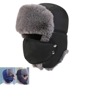Hunting Hat with Mask Ear Flaps