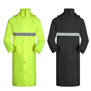 Reflective Workwear Waterproof Uniforms Safety Raincoat