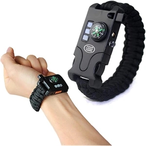 Multifunctional SOS Survival Bracelet