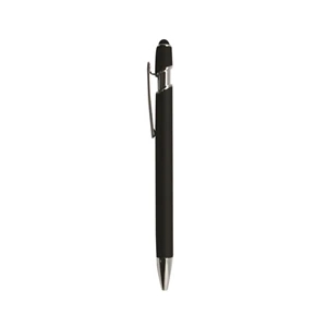 Rubberized Stylus Ballpoint Pen