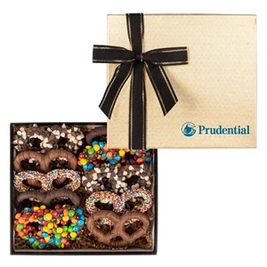 Premier Chocolate Covered Pretzels in Gift Box