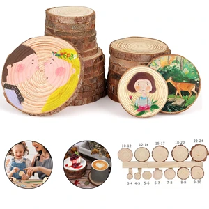 DIY Natural Craft Wooden Circles Tree Slice