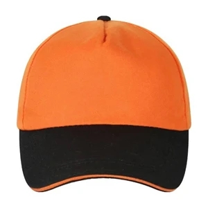 Custom Logo 5 Panel Two-Tone Trucker Cap SilkScreen