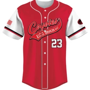 Sublimated Elite Full Button Slow Pitch Softball Jerseys