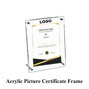 Acrylic Picture Certificate Frame