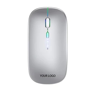 Rechargeable LED USB Bluetooth Dual Mode Wireless Mute Mouse