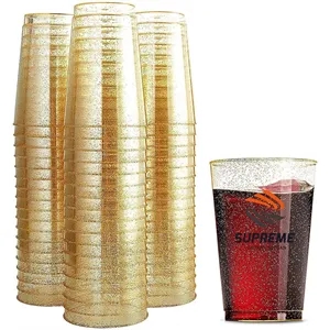 Glitter Plastic Cups 12 Oz