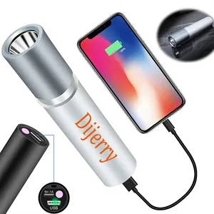 Mini Flashlight with Power Bank