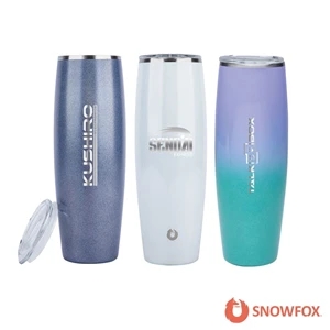 Snowfox® 24 oz. Shimmer Finish Vacuum Insulated Beer Tumbler