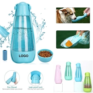 Portable Foldable Dog Water Bottle Dispenser