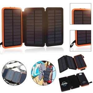 Fuller Park 14000mAh 3 Solar Panel Power Bank