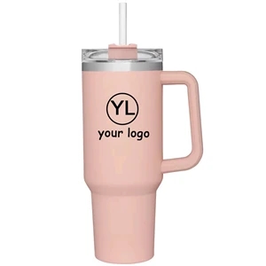 40oz Quencher Travel Tumbler with Handle and Straw