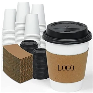 Brown paper cup cover