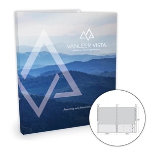 Oversized Expandable Letter Sized Folder - Holds 50 sheets