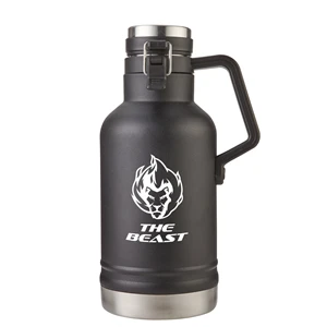 64 oz Double Wall Insulated Stainless Steel Growler