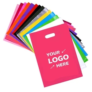 Die Cut Fold-Over Reinforced Plastic Bag