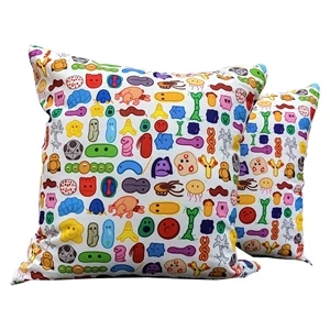 Small Full Color Throw Pillow