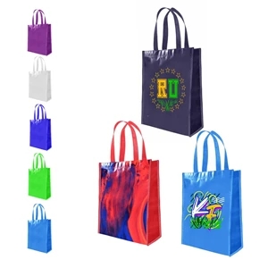 Laminated Grocery Tote Bag