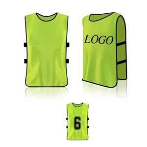 Sports Pinnie Jerseys Scrimmage Training Vest