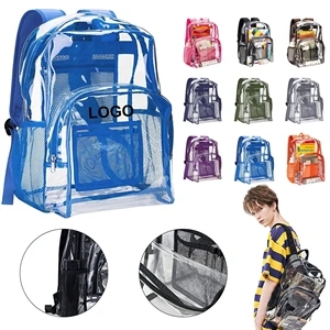 Heavy Duty PVC Transparent Backpack