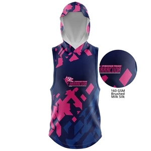 Kids 160 Gsm Brushed Milk Silk Sublimation Pullover Hoodie