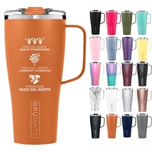 BruMate Toddy Insulated Coffee Mug with Leak Proof Lid 32 Oz