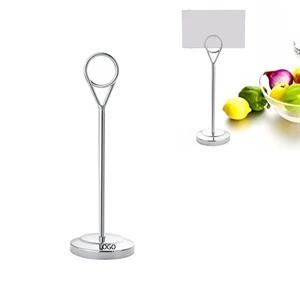 Stainless Steel Table Number Stand